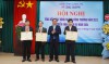 Chủ tịch UBND tỉnh Võ Văn Hưng trao danh hiệu Lao động xuất sắc và Bằng khen cho các tập thể thuộc Sở Công thương