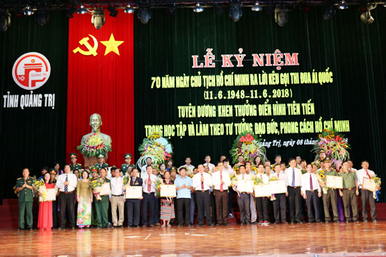 Lễ kỷ niệm 70 năm ngày Chủ tịch Hồ Chí Minh ra lời kêu gọi thi đua ái quốc