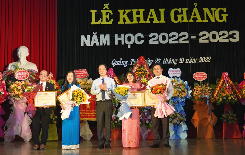 Trường Cao đẳng Sư phạm Quảng Trị khai giảng năm học mới 2022 – 2023